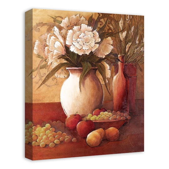 Magnolia Still Life 16" x 20" Canvas Wall Art